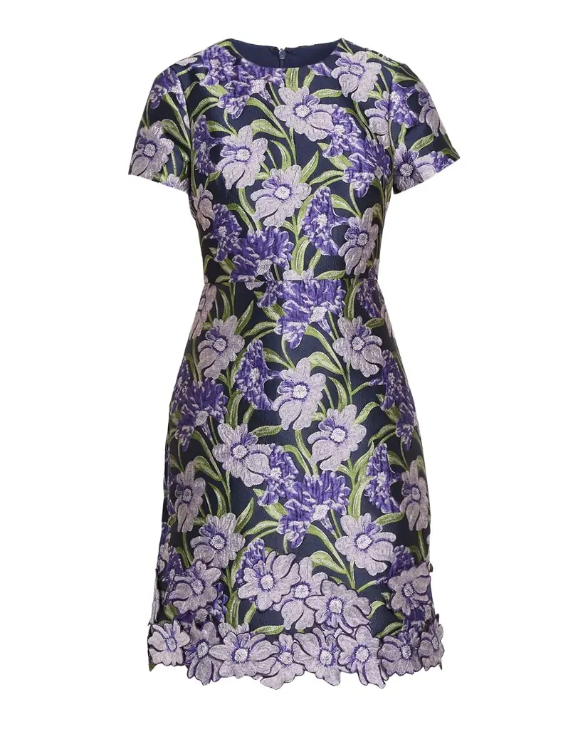 Serenza Jacquard Mini Dress