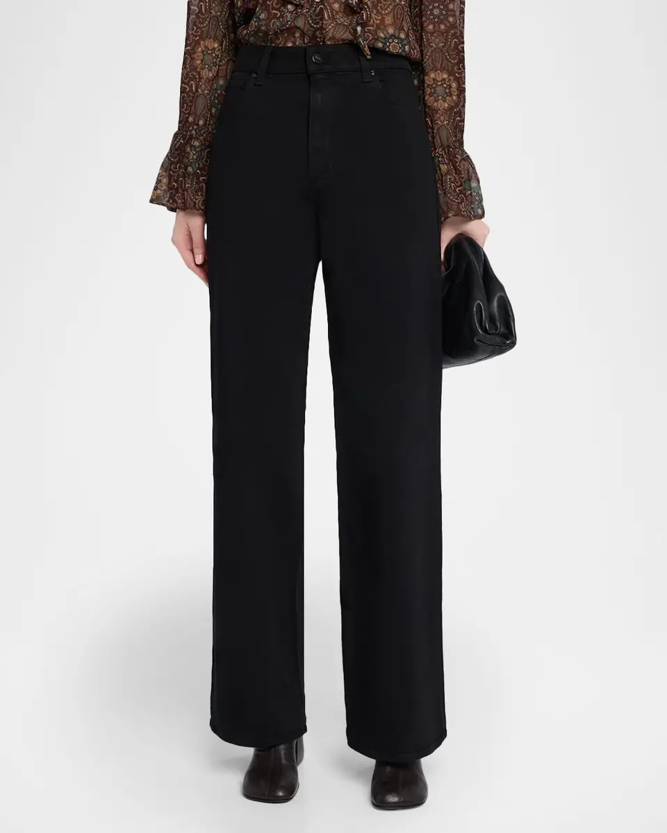 PAIGE Anessa Wide-Leg Jeans | Thumbnail 4 PAIGE Anessa Wide-Leg Jeans | Thumbnail 4