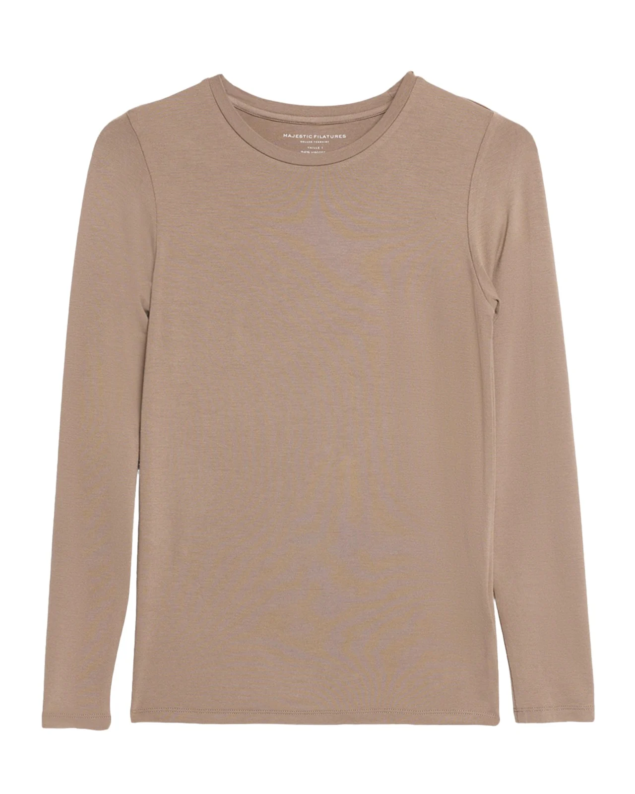 Soft Touch Long-Sleeve Crewneck T-Shirt Soft Touch Long-Sleeve Crewneck T-Shirt
