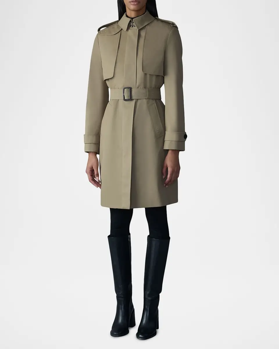 Mackage Winn-Z Trench Coat with Removable Liner | Thumbnail 2 Mackage Winn-Z Trench Coat with Removable Liner | Thumbnail 2