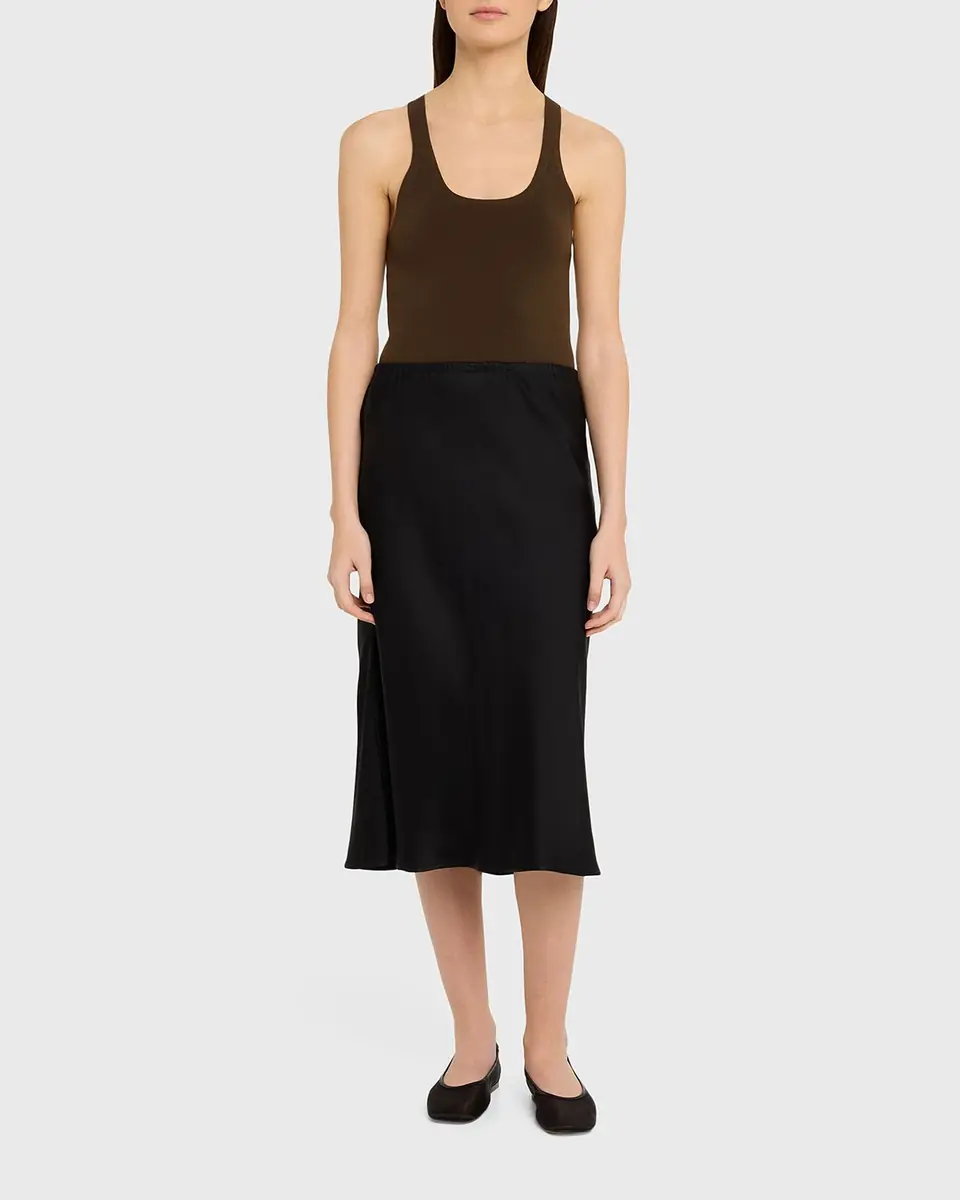 Vince Stretch-Viscose Tank Top | Thumbnail 2