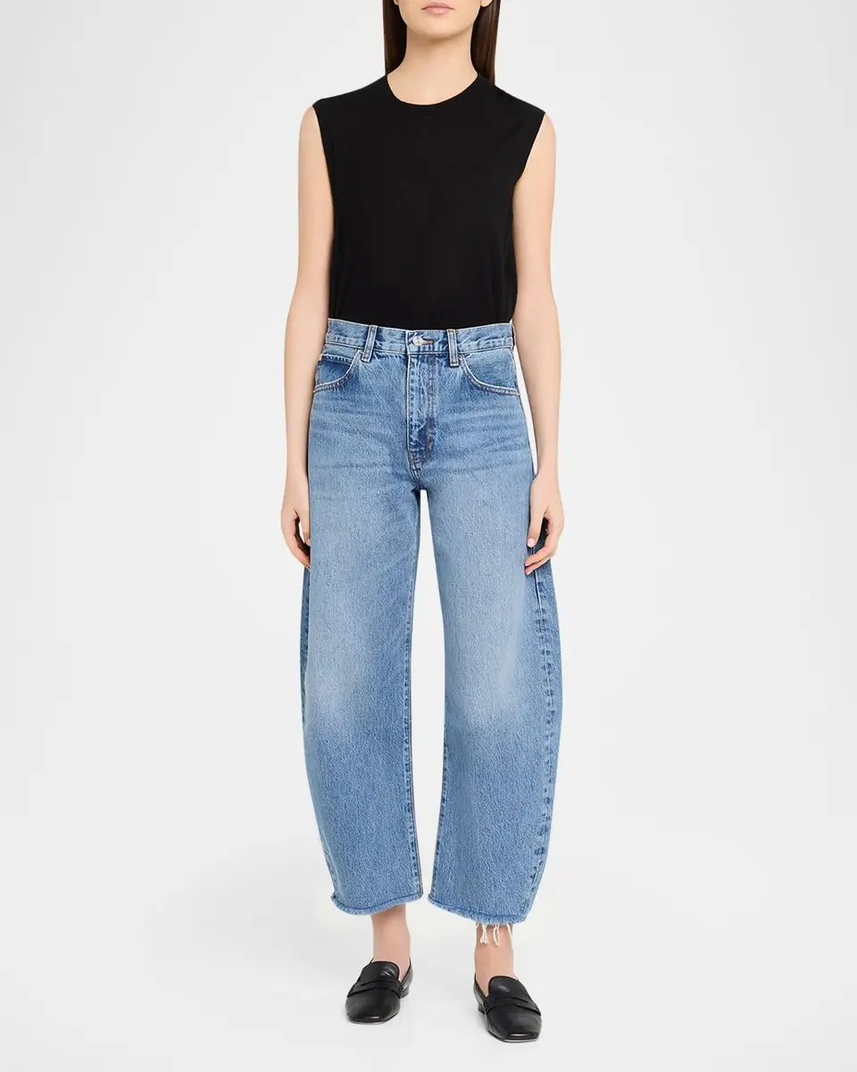 Frame The Bubble Crop Jeans | Thumbnail 2 Frame The Bubble Crop Jeans | Thumbnail 2