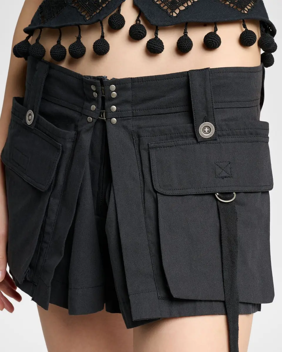 Isabel Marant Barta Pleated Cargo Shorts | Thumbnail 5 Isabel Marant Barta Pleated Cargo Shorts | Thumbnail 5