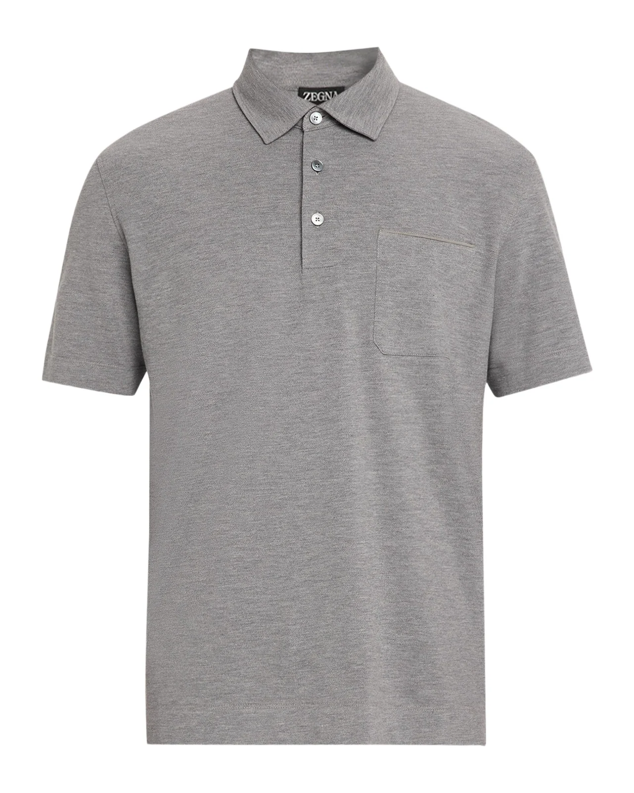 Men's Pure Cotton Piqué Polo Shirt Men's Pure Cotton Piqué Polo Shirt