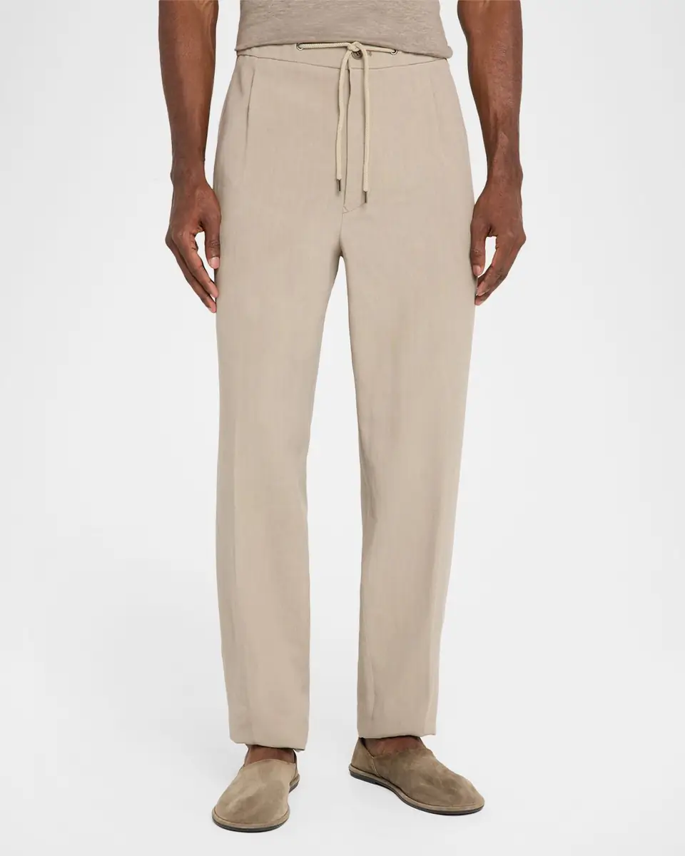 Giorgio Armani Linen Drawstring Pants | Thumbnail 4 Giorgio Armani Linen Drawstring Pants | Thumbnail 4