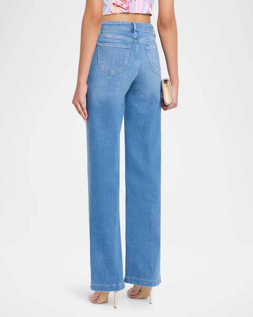 L'Agence Clayton High Rise Wide-Leg Jeans | Thumbnail 2 L'Agence Clayton High Rise Wide-Leg Jeans | Thumbnail 2