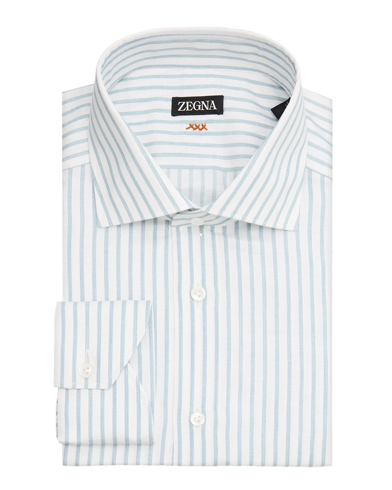 Men's Stitched Pinstripe Cotton Dress Shirt Men's Stitched Pinstripe Cotton Dress Shirt