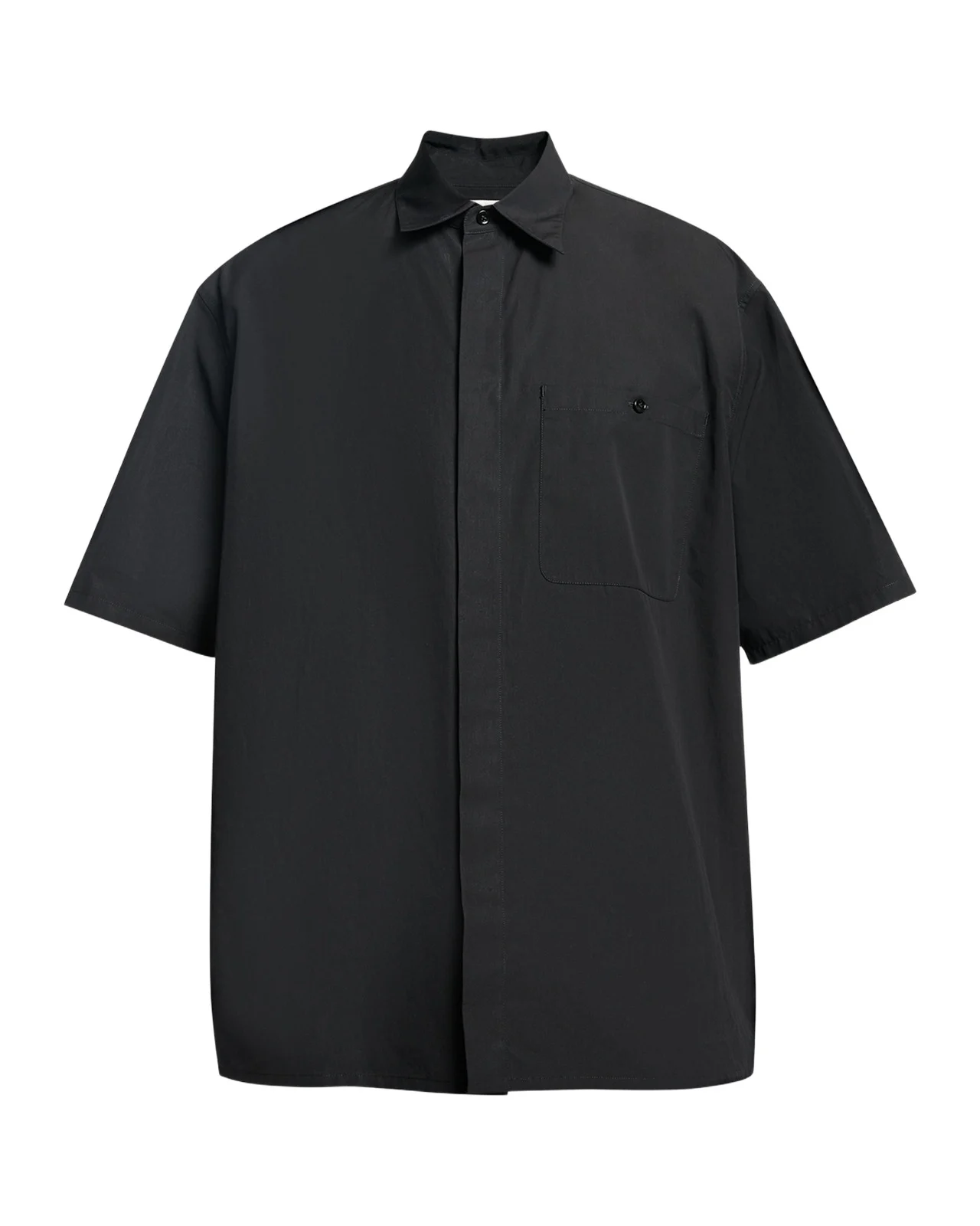 Saint Laurent Men's Cotton Chemise Short-Sleeve Shirt