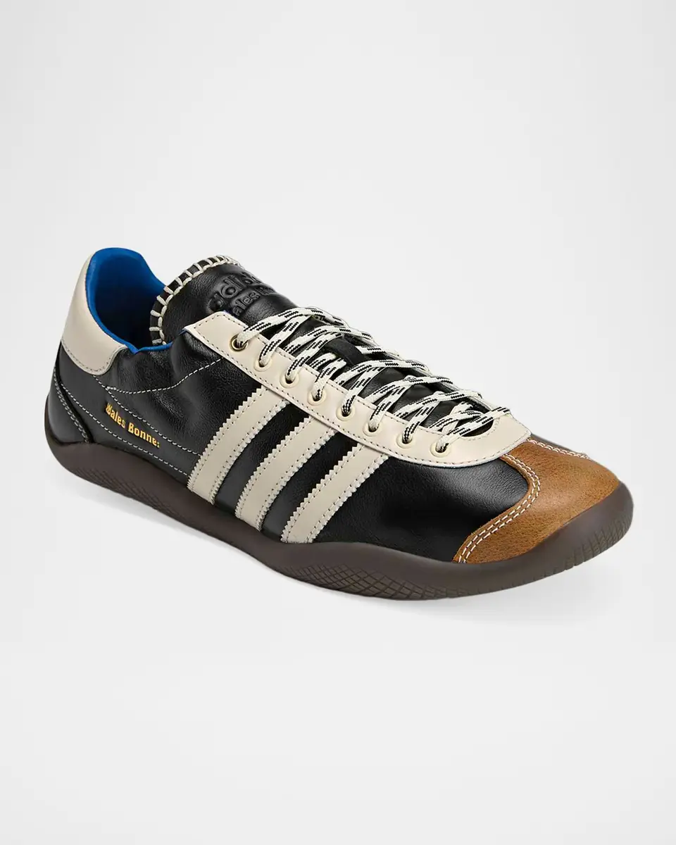 adidas x Wales Bonner Men's Karintha Leather Sneakers | Thumbnail 2 adidas x Wales Bonner Men's Karintha Leather Sneakers | Thumbnail 2