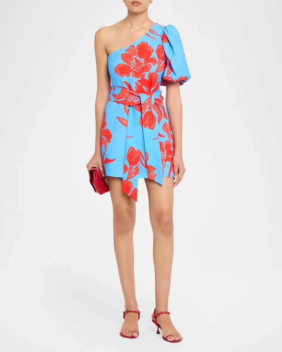 Cara Cara Lucia One-Shoulder Mini Dress | Thumbnail 4
