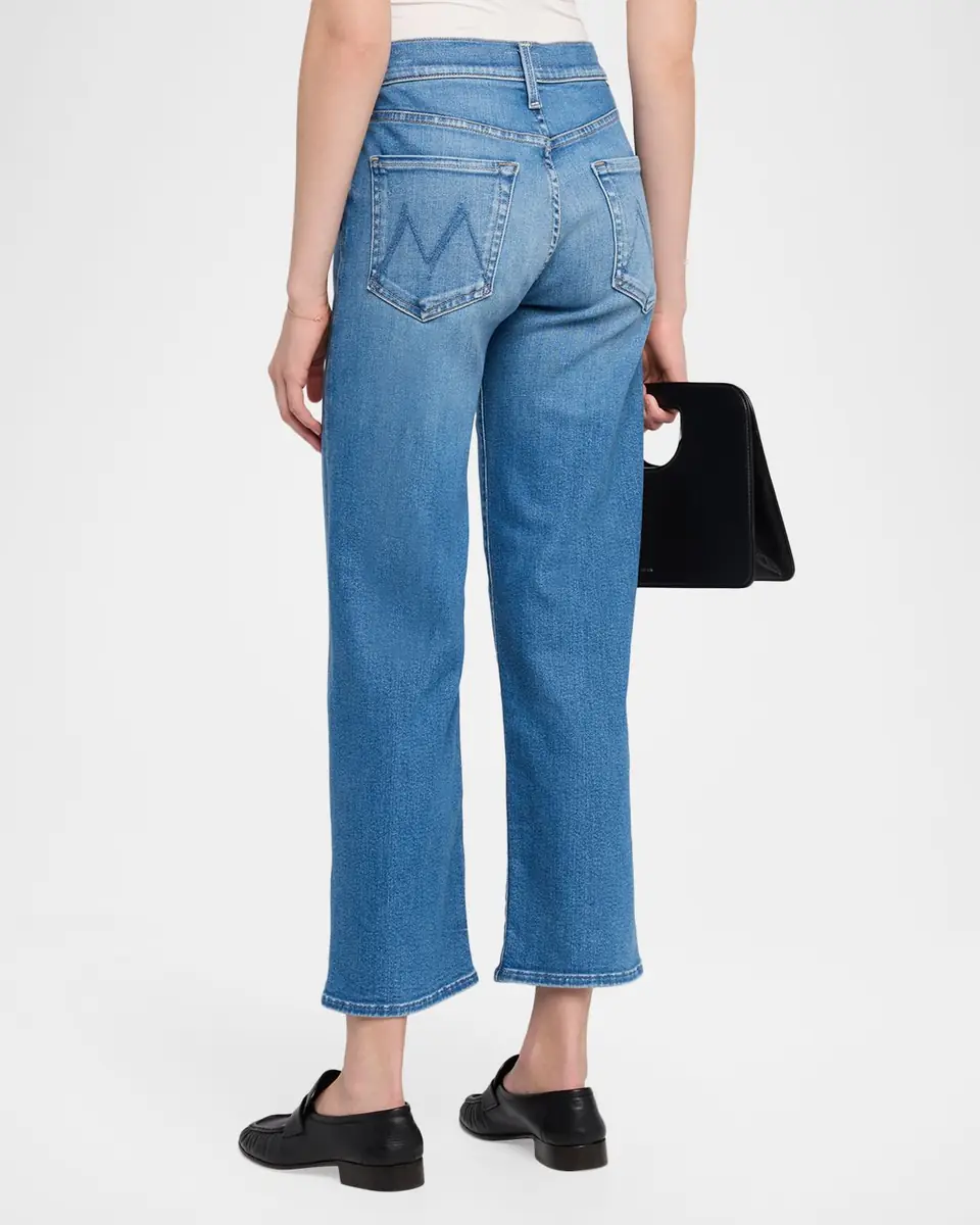 Mother The Mid-Rise Rambler Zip Ankle Jeans | Thumbnail 3 Mother The Mid-Rise Rambler Zip Ankle Jeans | Thumbnail 3