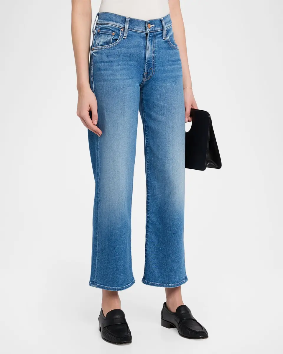 Mother The Mid-Rise Rambler Zip Ankle Jeans | Thumbnail 4 Mother The Mid-Rise Rambler Zip Ankle Jeans | Thumbnail 4