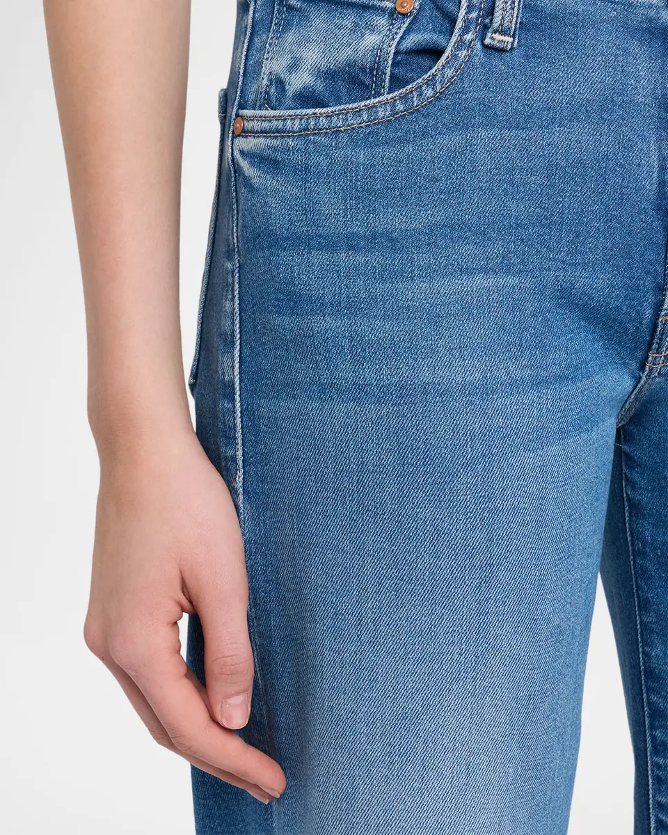 Mother The Mid-Rise Rambler Zip Ankle Jeans | Thumbnail 5 Mother The Mid-Rise Rambler Zip Ankle Jeans | Thumbnail 5