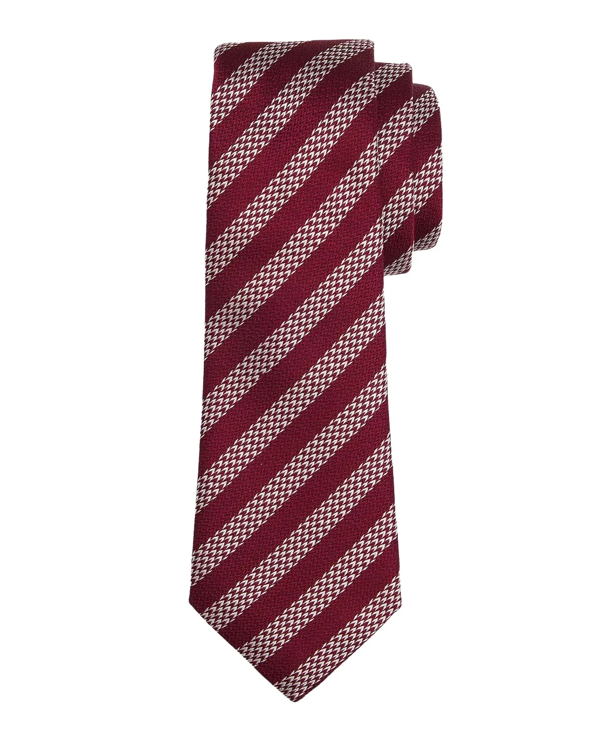 Giorgio Armani Men's Woven Stripe Silk Tie