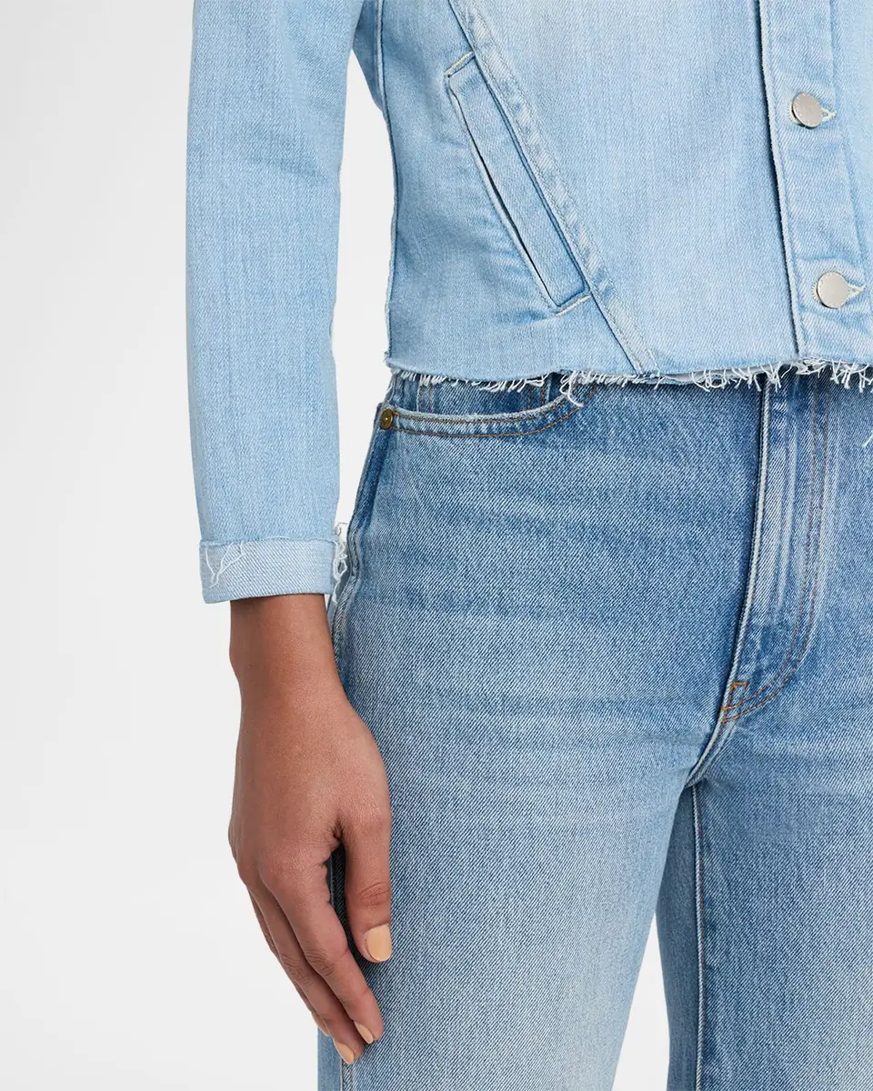 L'Agence Janelle Slim Raw-Edge Jacket | Thumbnail 5 L'Agence Janelle Slim Raw-Edge Jacket | Thumbnail 5