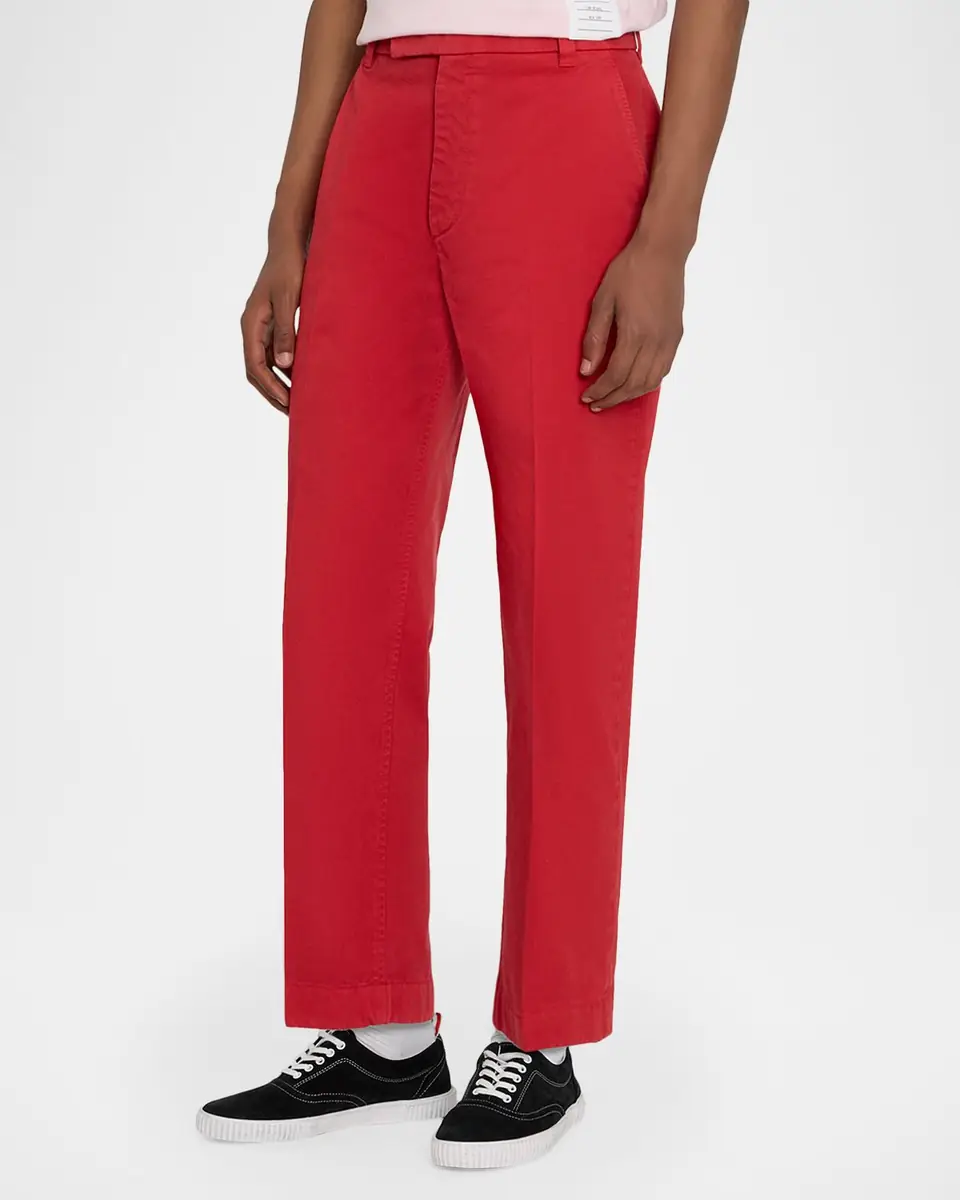 Thom Browne Men's Garment-Dyed Chino Pants | Thumbnail 3 Thom Browne Men's Garment-Dyed Chino Pants | Thumbnail 3