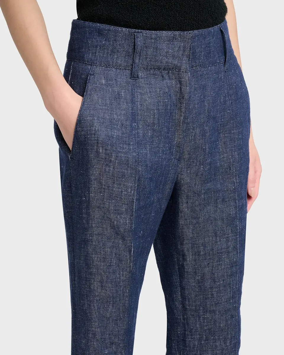 Gabriela Hearst Rhein Pintuck Linen Flare Pants | Thumbnail 5 Gabriela Hearst Rhein Pintuck Linen Flare Pants | Thumbnail 5