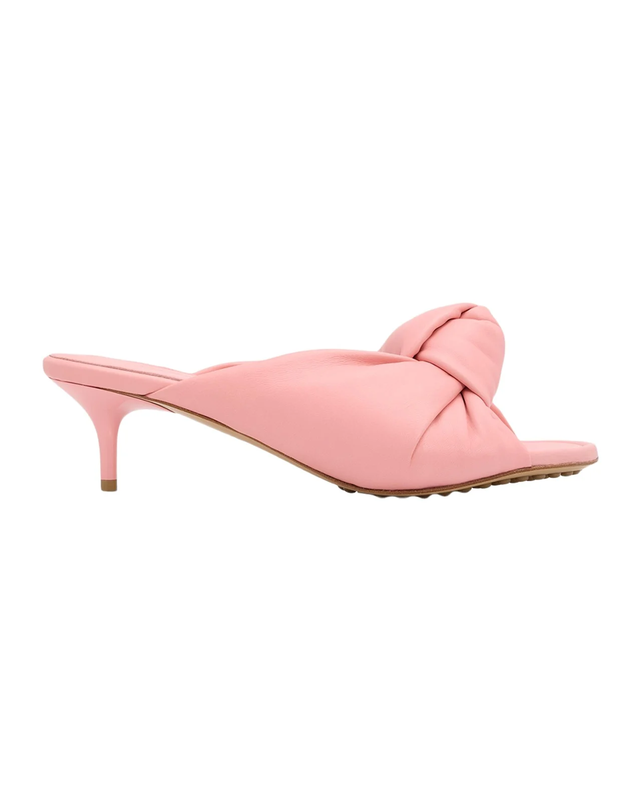 Bottega Veneta 35mm Cherry Knotted Leather Mule Sandals