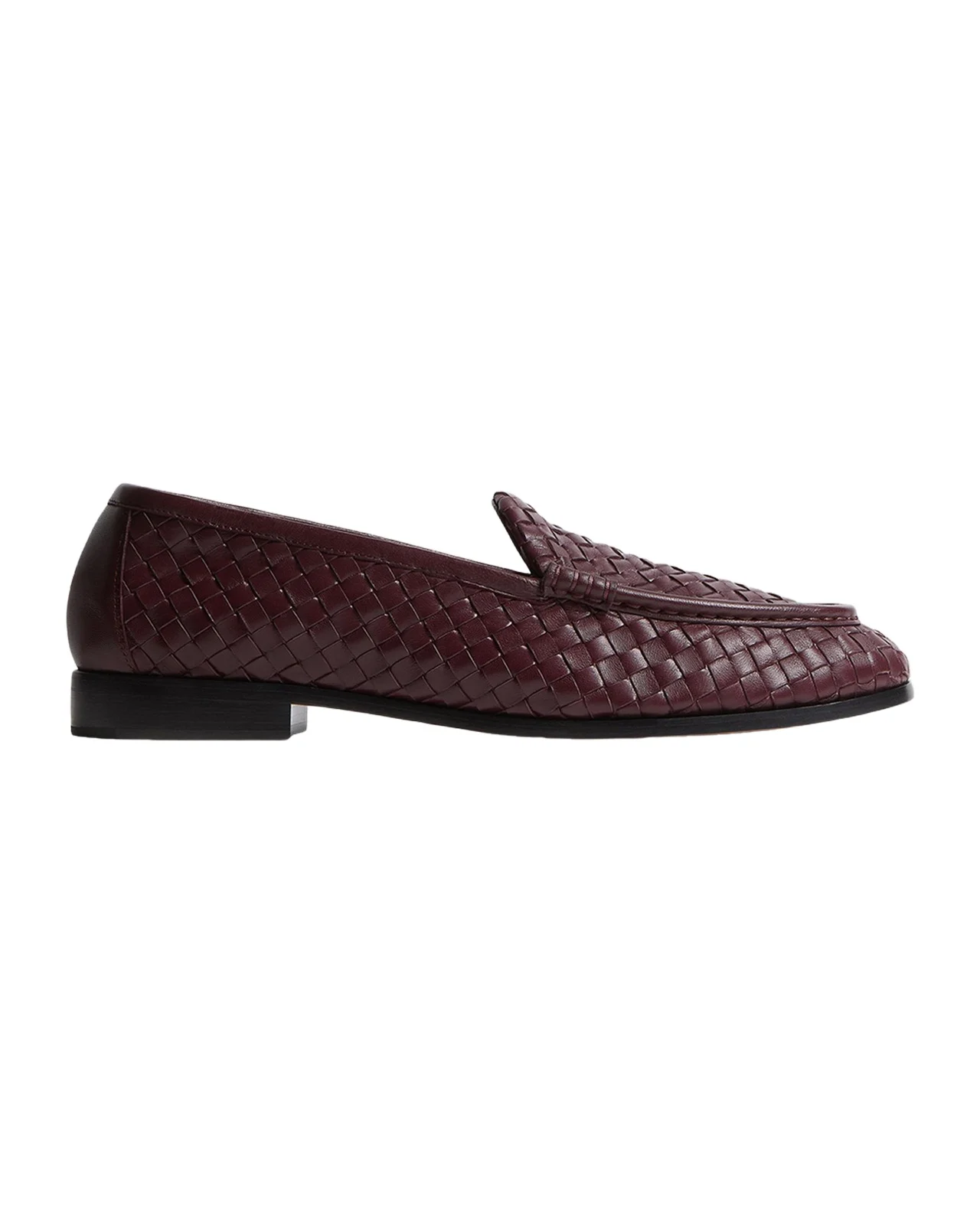 Men's Silenzio Intrecciato Napa Leather Loafers