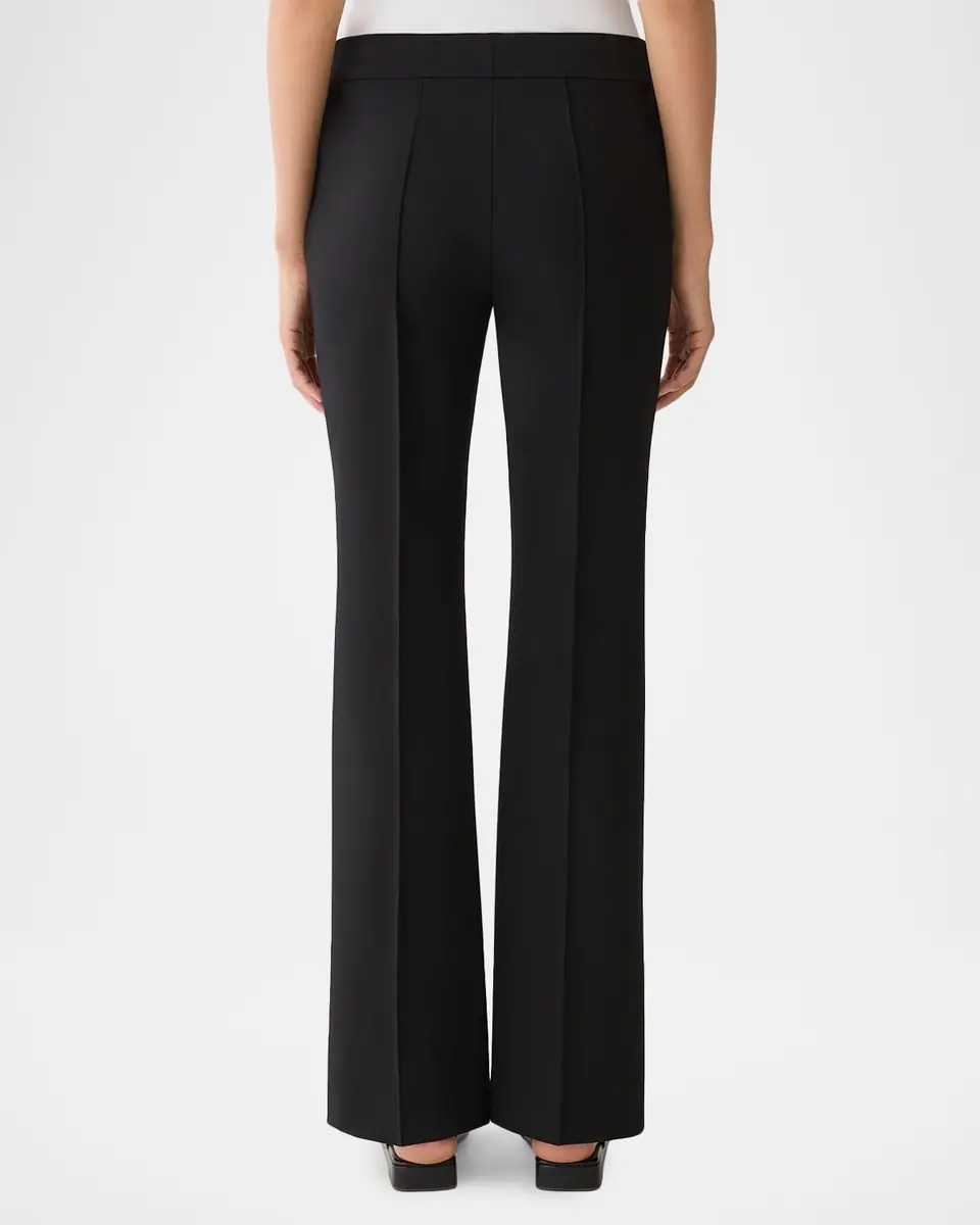Lafayette 148 New York Gramercy Acclaimed Stretch Jersey Flare-Leg Pants | Thumbnail 3