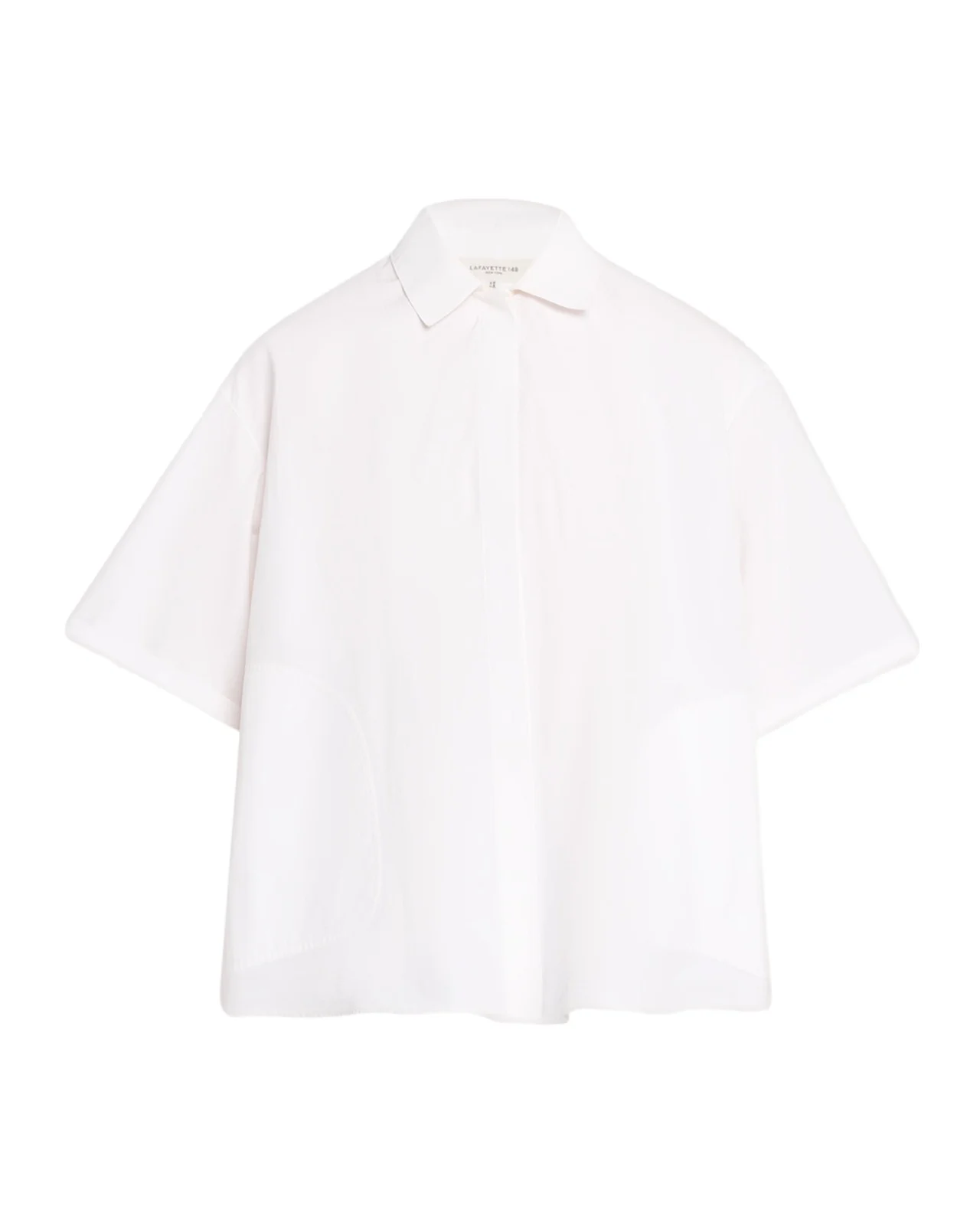 Pleated Cotton Shirt Pleated Cotton Shirt