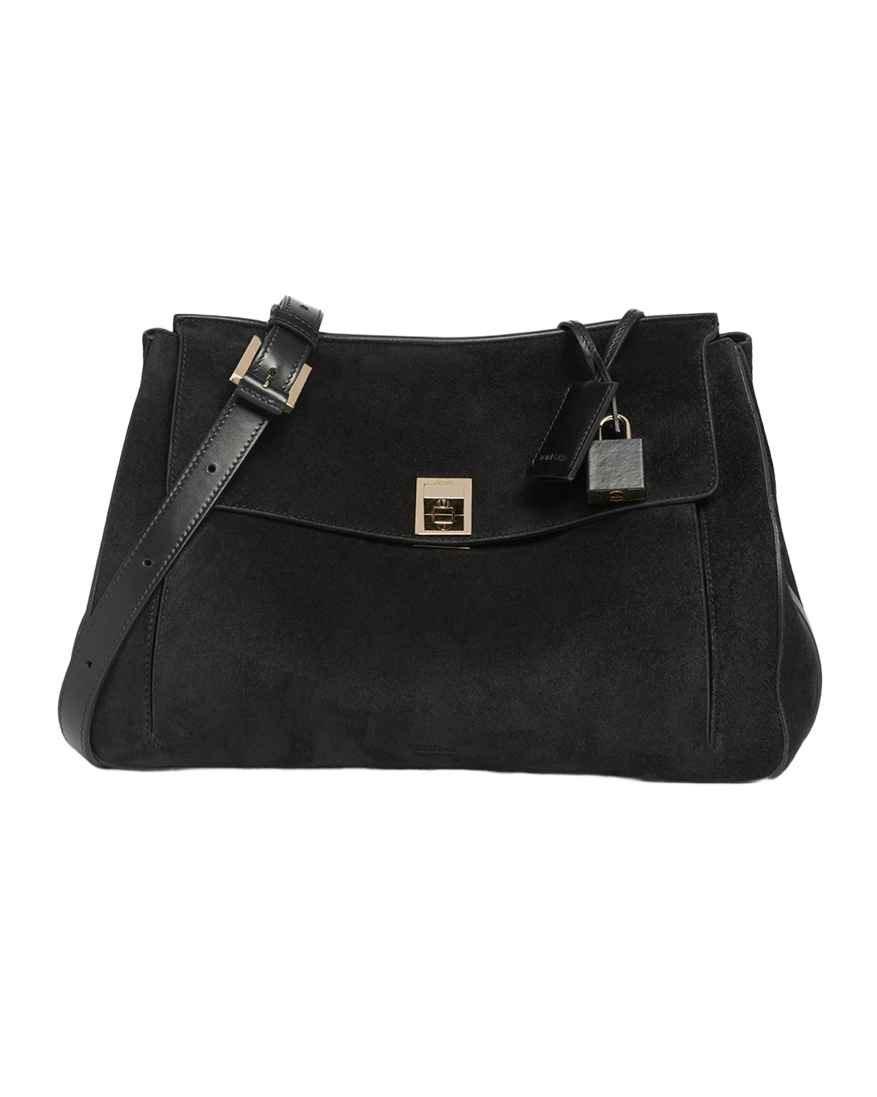 Smooth Suede Shoulder Bag Smooth Suede Shoulder Bag