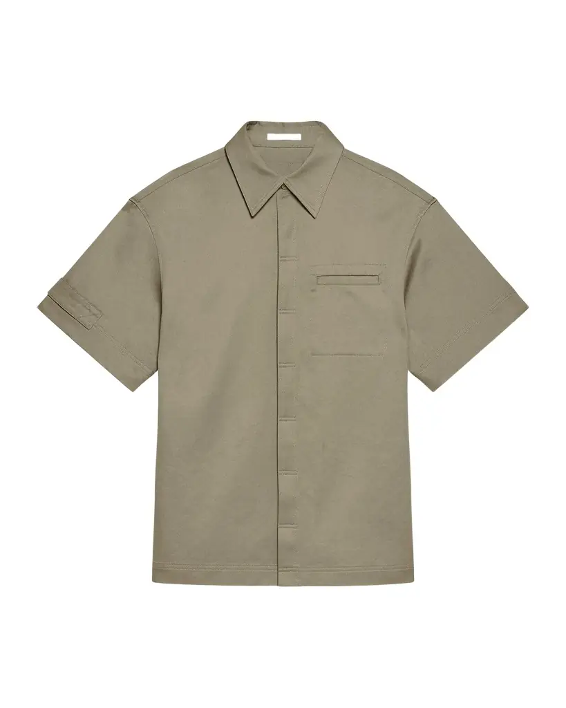 Men's Short-Sleeved Loop Tape Shirt Men's Short-Sleeved Loop Tape Shirt