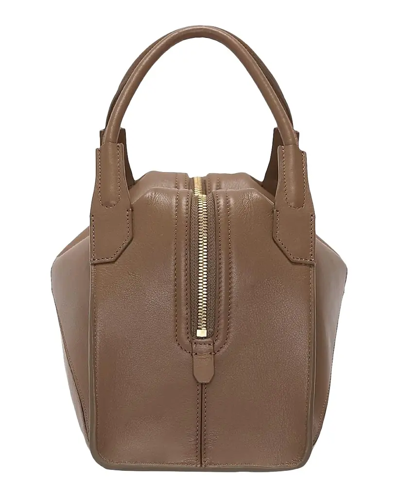 Plie Leather Top-Handle Bag Plie Leather Top-Handle Bag