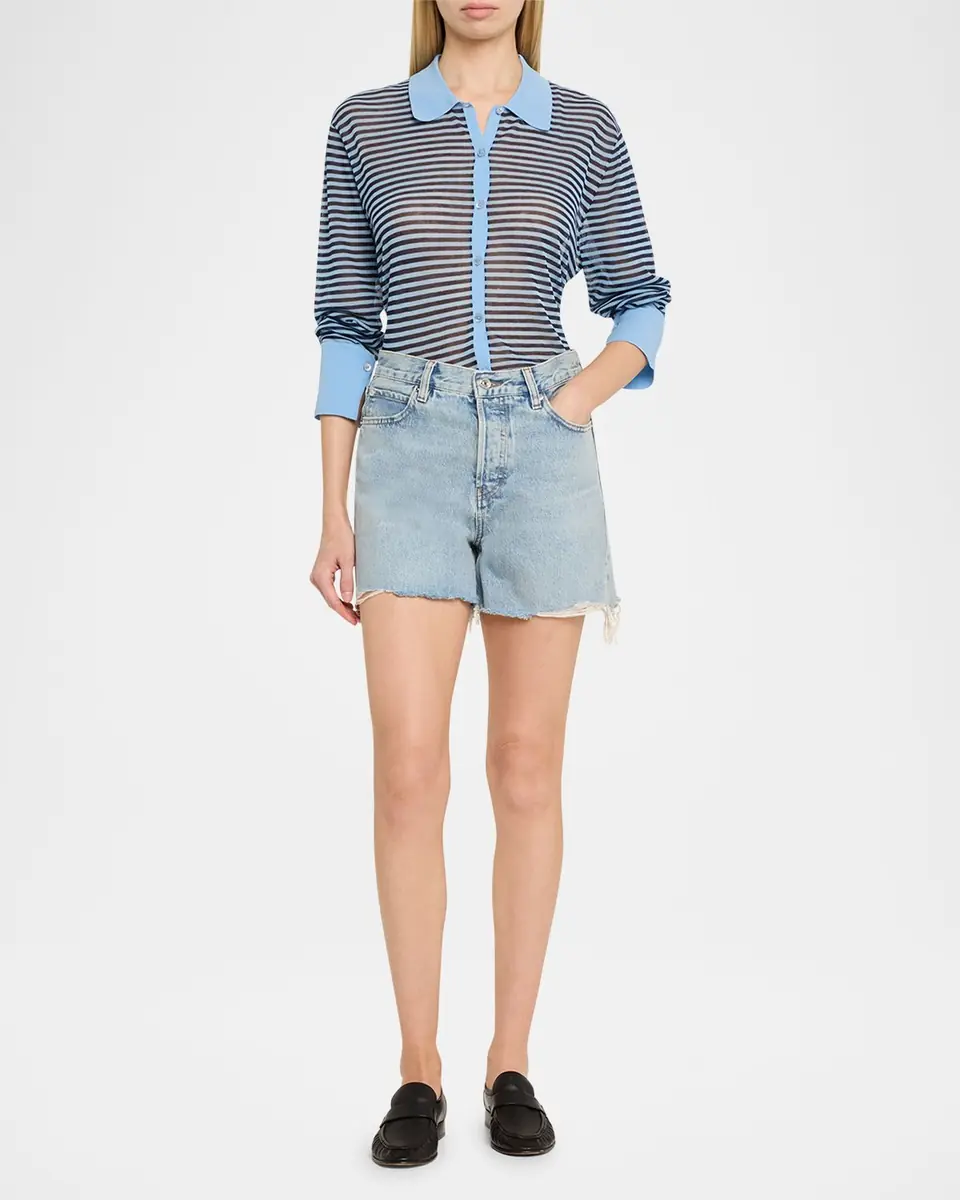 Frame The Everyday Denim Shorts | Thumbnail 2 Frame The Everyday Denim Shorts | Thumbnail 2
