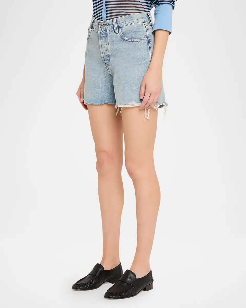 Frame The Everyday Denim Shorts | Thumbnail 4 Frame The Everyday Denim Shorts | Thumbnail 4