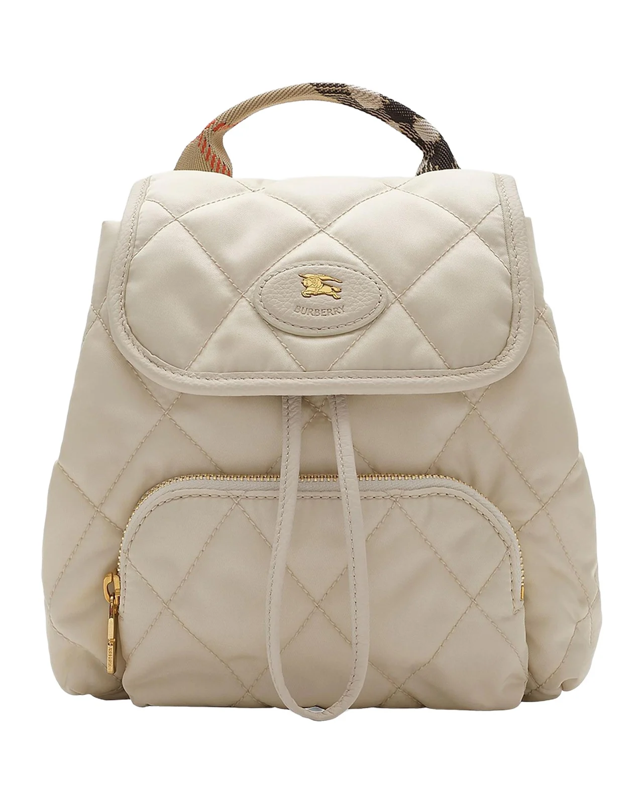 Burberry Horseshoe Mini Quilted Backpack