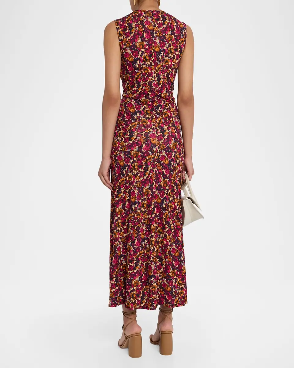 Ulla Johnson Lana Printed Sleeveless Maxi Dress | Thumbnail 3 Ulla Johnson Lana Printed Sleeveless Maxi Dress | Thumbnail 3