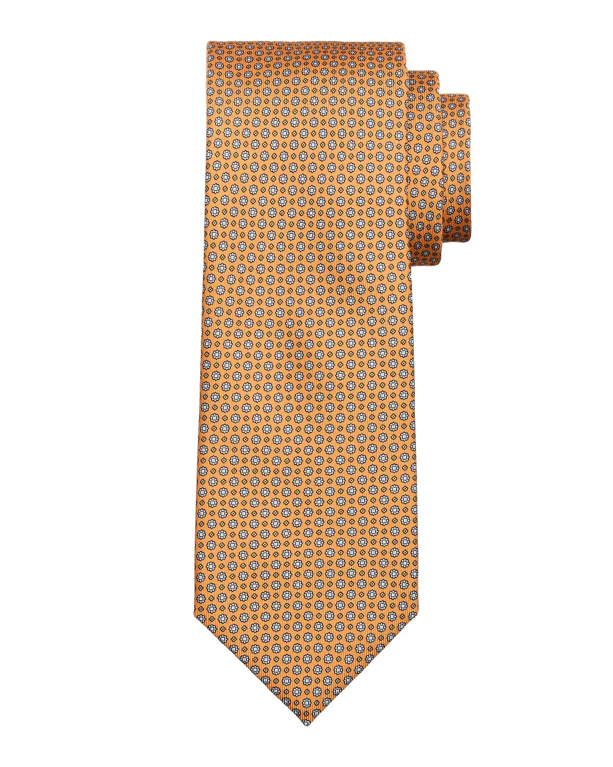 Brioni Men's Micro-Floral Silk Tie