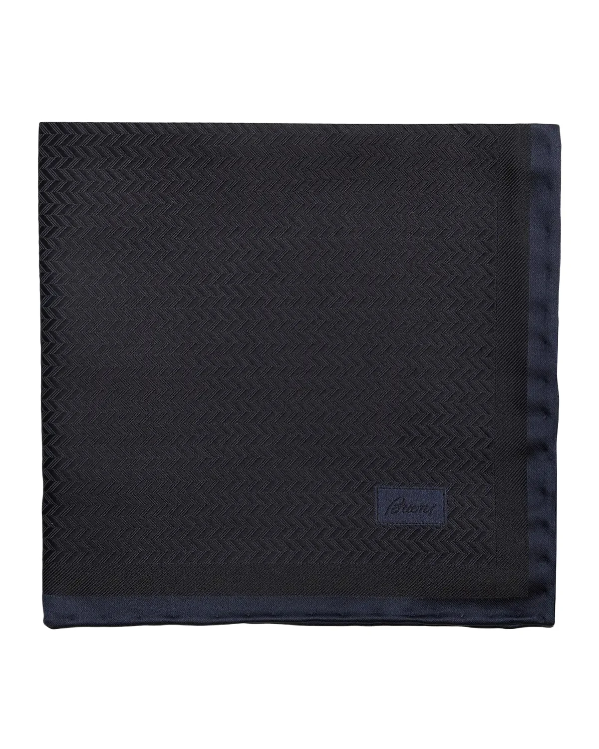 Men's Chevron Jacquard Hand-Rolled Silk Pocket Square Men's Chevron Jacquard Hand-Rolled Silk Pocket Square