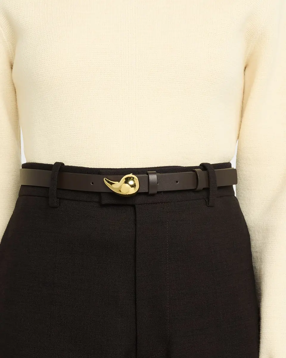 Bottega Veneta Drop Leather Belt | Thumbnail 2