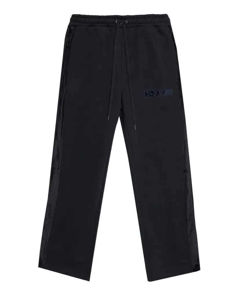 Ksubi Men's Embroidered Logo 4x4 Cotton Sweatpants | Image 1 Ksubi Men's Embroidered Logo 4x4 Cotton Sweatpants | Image 1