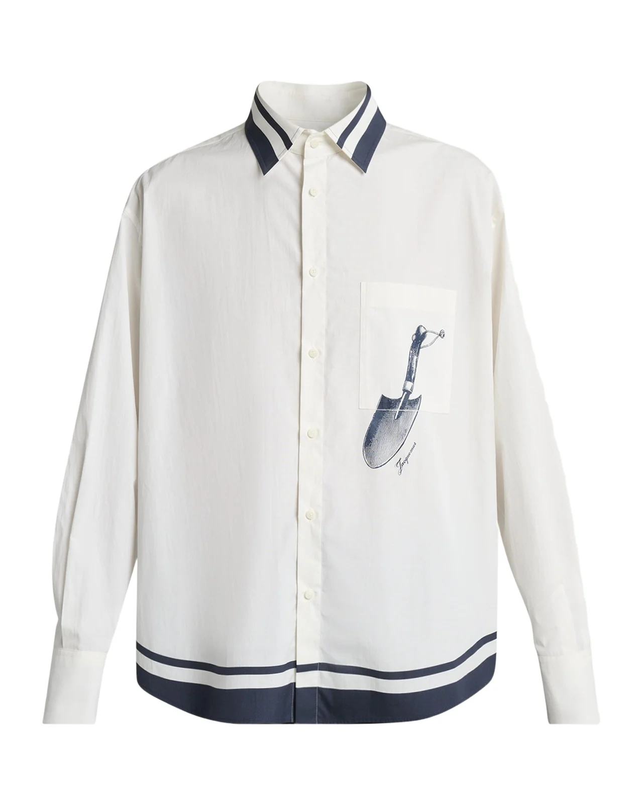Men's Candy Stripe Relaxed Cotton Button-Down Shirt Men's Candy Stripe Relaxed Cotton Button-Down Shirt