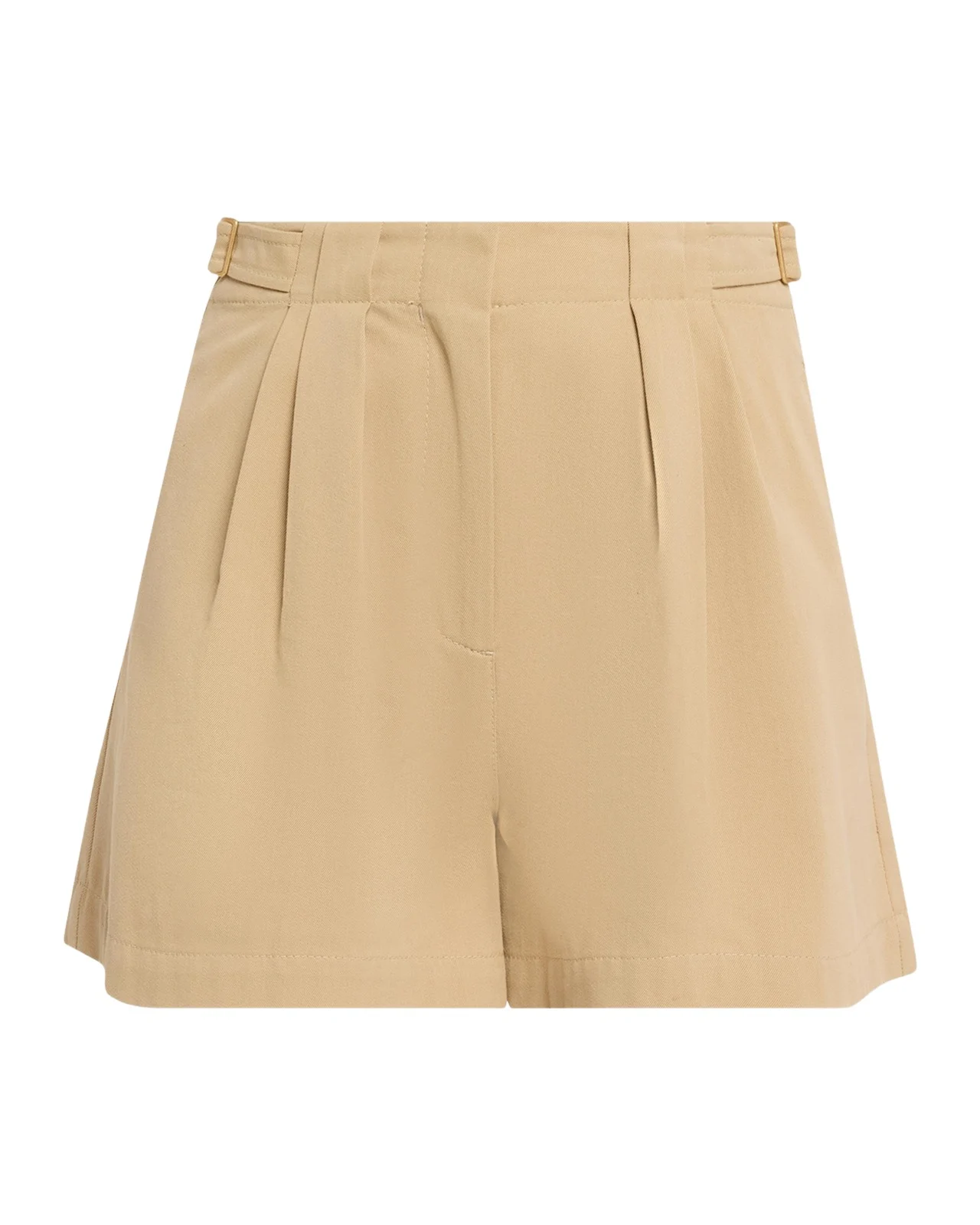 Ulla Johnson Kira Pleated Cotton Shorts | Thumbnail 1 Ulla Johnson Kira Pleated Cotton Shorts | Thumbnail 1