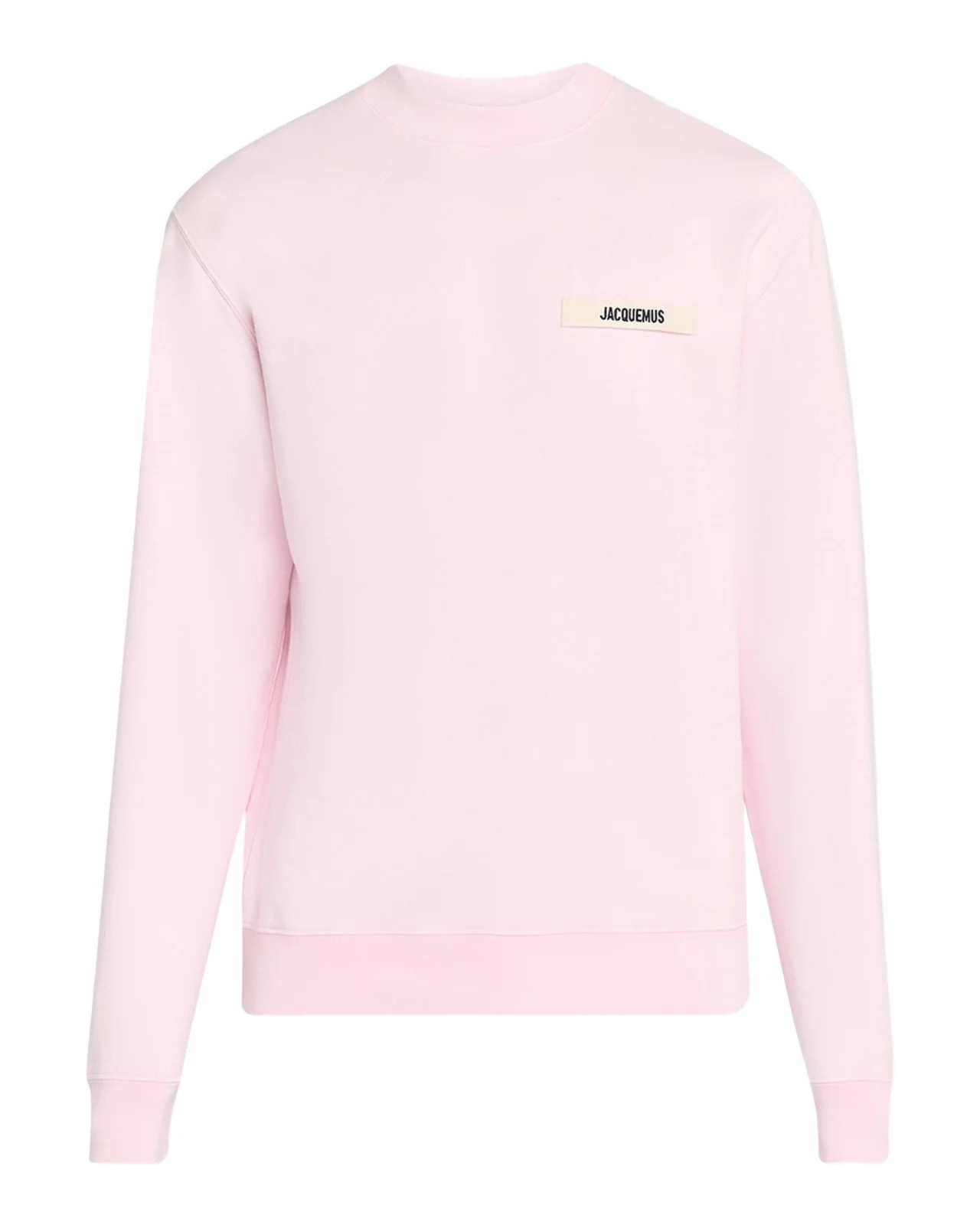 Jacquemus Men's Grosgrain Logo Cotton Sweatshirt
