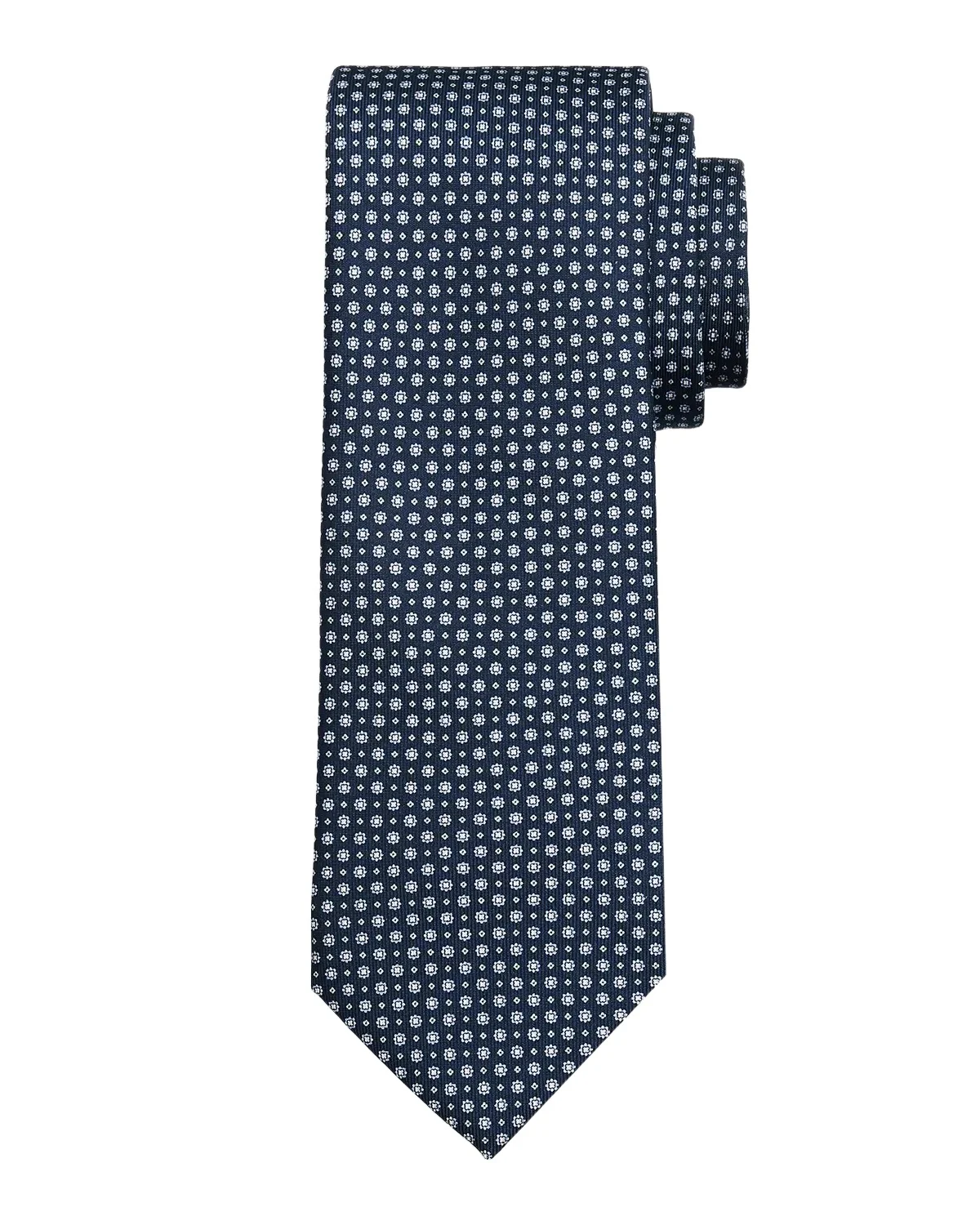 Brioni Men's Micro-Floral Silk Tie