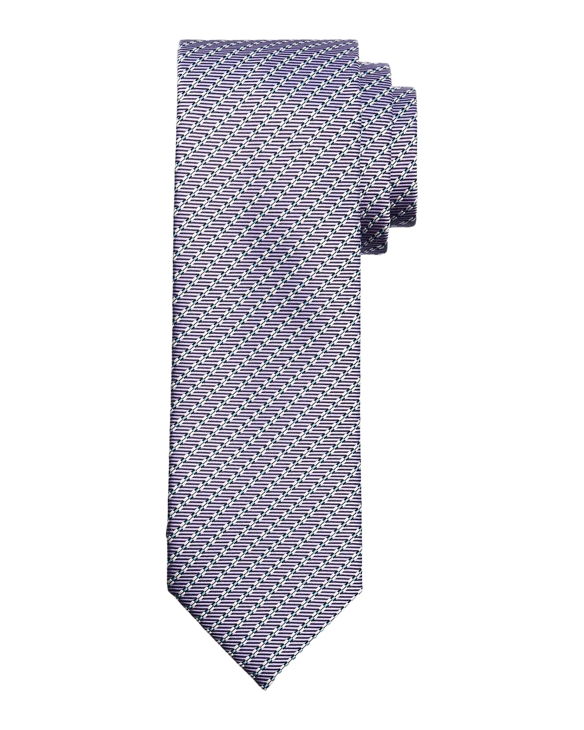 Men's Micro-Print Silk Jacquard Tie Men's Micro-Print Silk Jacquard Tie