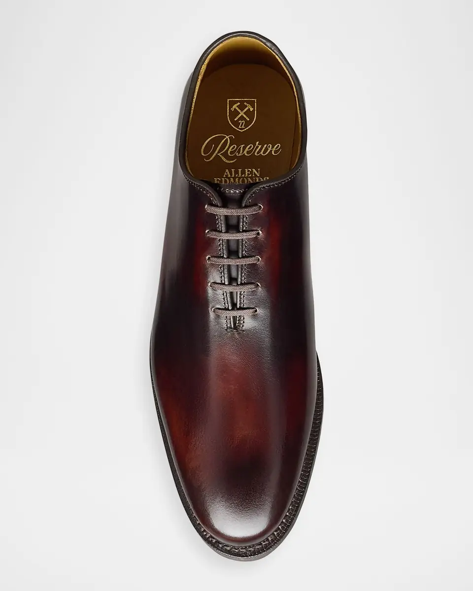 Allen Edmonds Men's Morrison Reserve Whole-Cut Leather Oxford Shoes | Thumbnail 4 Allen Edmonds Men's Morrison Reserve Whole-Cut Leather Oxford Shoes | Thumbnail 4