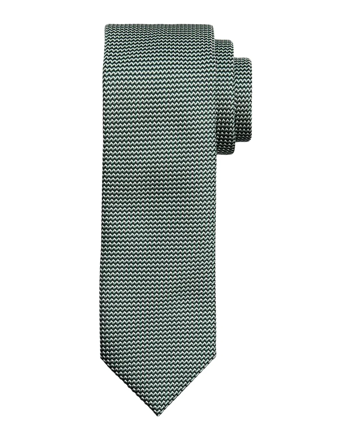 Men's Micro-Woven Jacquard Silk Tie Men's Micro-Woven Jacquard Silk Tie