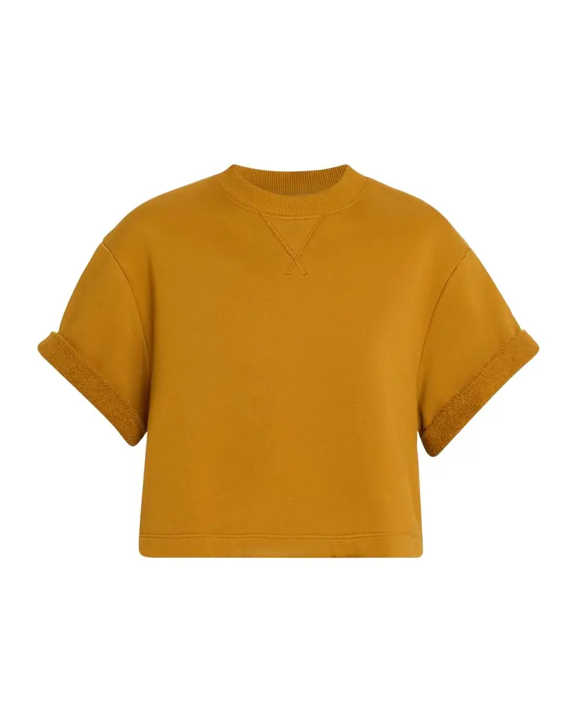 Cove Cotton-Terry Crop Top Cove Cotton-Terry Crop Top