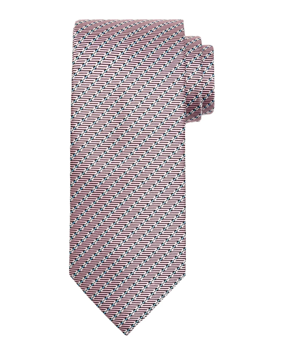 Men's Micro-Print Silk Jacquard Tie Men's Micro-Print Silk Jacquard Tie