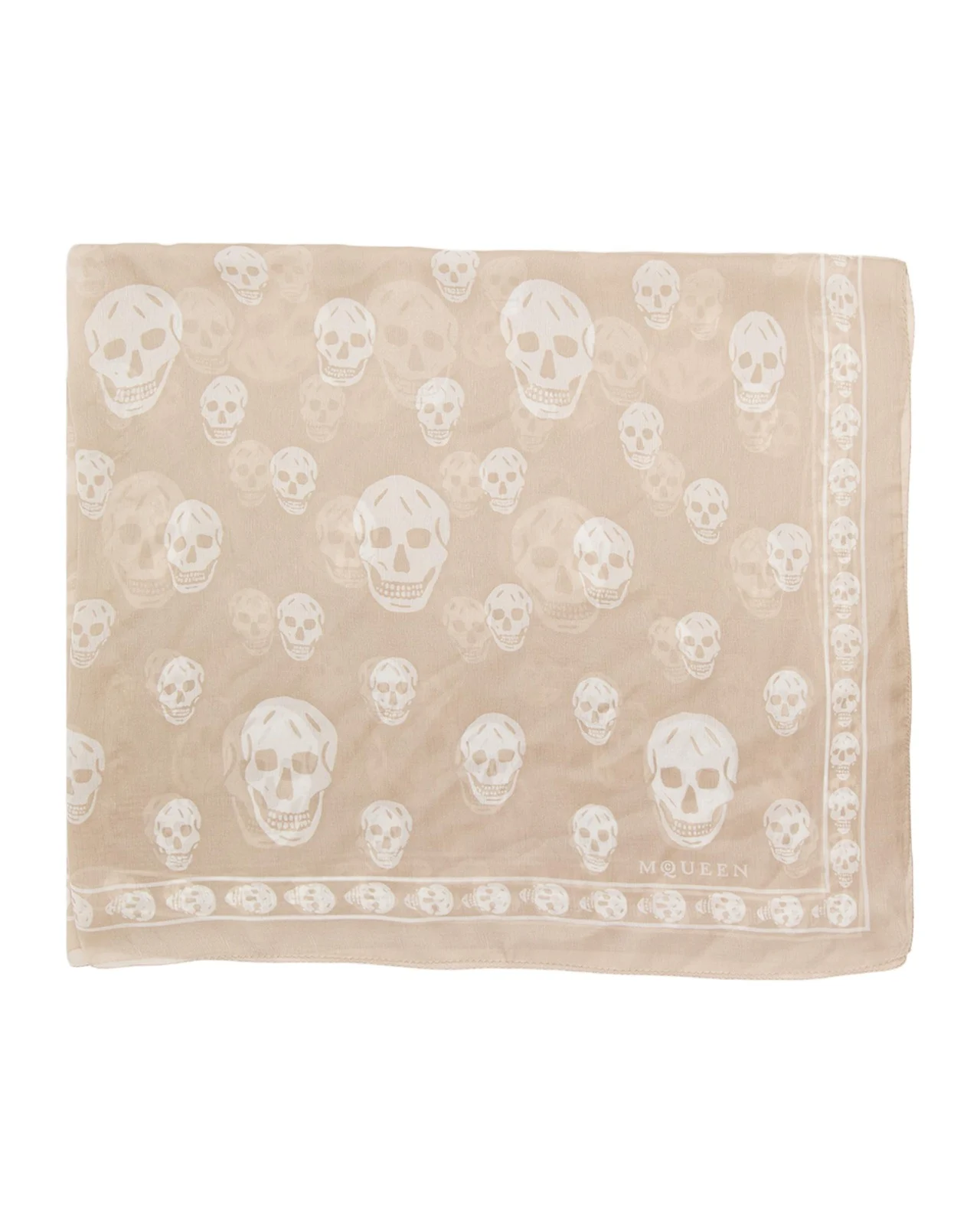 Classic Skull Wool Scarf Classic Skull Wool Scarf