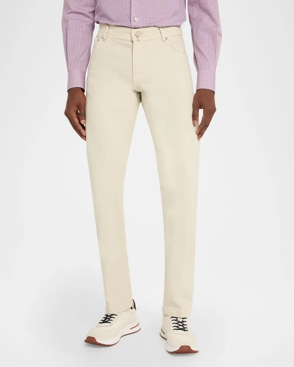 Kiton Men's Straight-Leg Jeans | Thumbnail 4 Kiton Men's Straight-Leg Jeans | Thumbnail 4