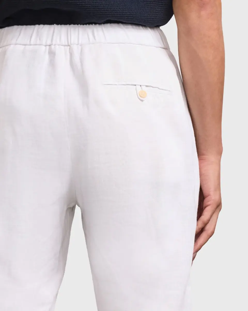 Frescobol Carioca Men's Oscar Solid Linen Pants | Thumbnail 4 Frescobol Carioca Men's Oscar Solid Linen Pants | Thumbnail 4