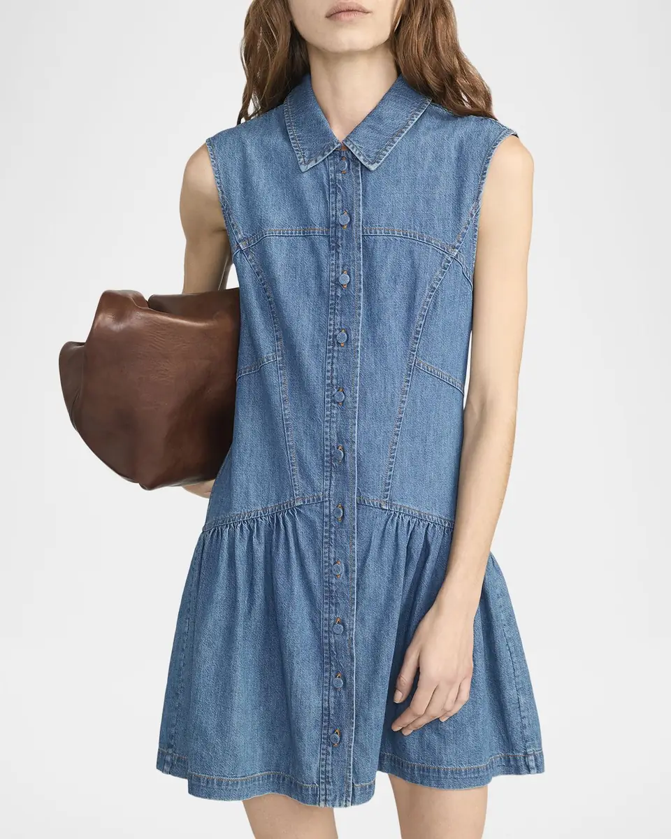 FRAME The Denim Day Dress | Thumbnail 4 FRAME The Denim Day Dress | Thumbnail 4