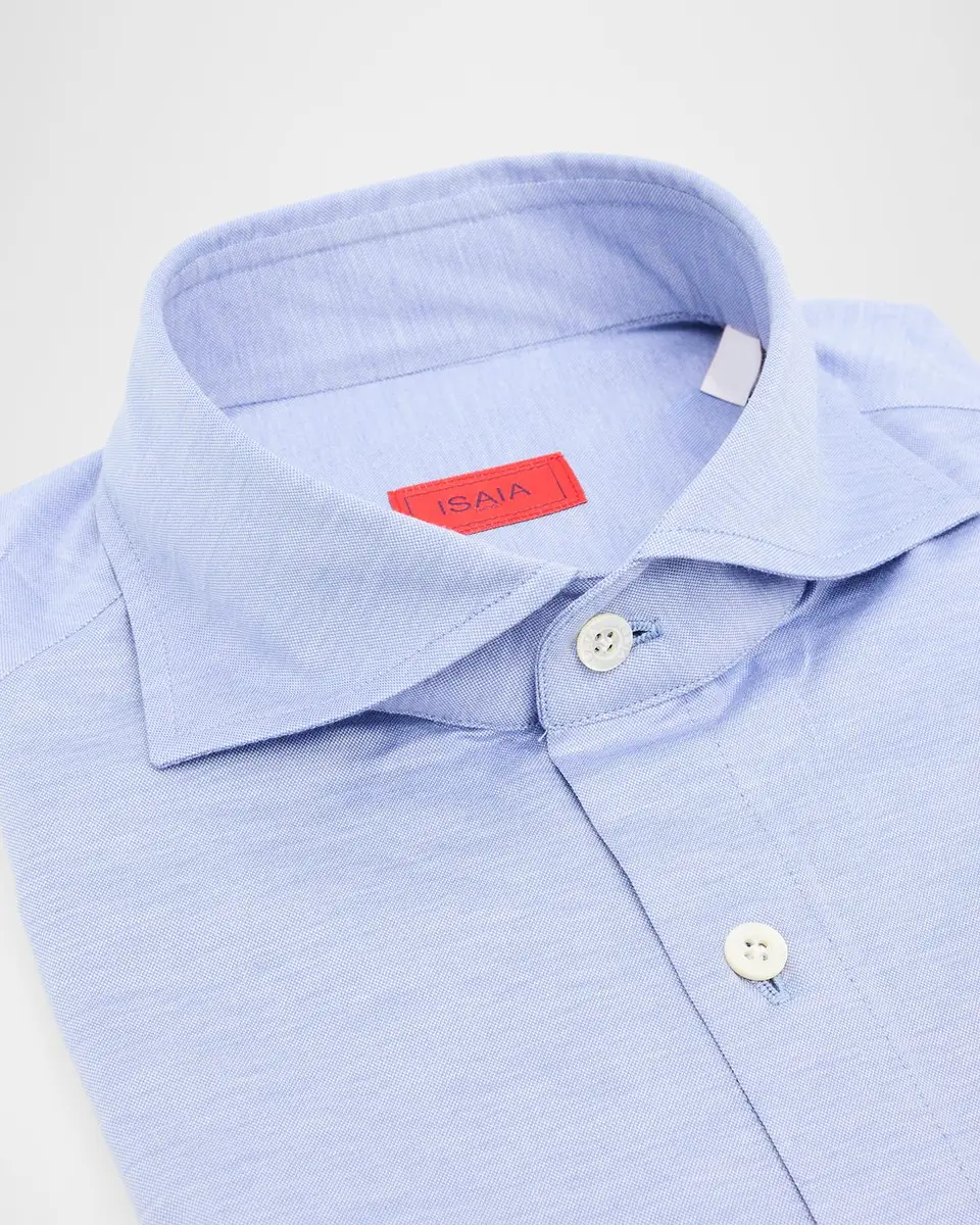 Isaia Cotton Jersey Shirt | Thumbnail 2 Isaia Cotton Jersey Shirt | Thumbnail 2